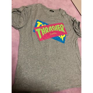 ジュエティ(jouetie)のjouetie Tシャツ THRASHER スラッシャー(Tシャツ(半袖/袖なし))