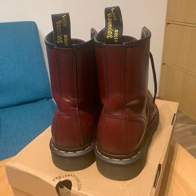 Dr.Martens(ドクターマーチン)のドクターマーチン　チェリーレッド　8ホール　24cm レディースの靴/シューズ(ブーツ)の商品写真