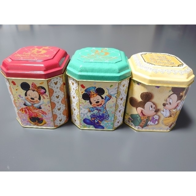 Disney ディズニー35周年紅茶缶 ディズニーホテル 紅茶缶 3個セットの通販 By ミッキー S Shop ディズニーならラクマ