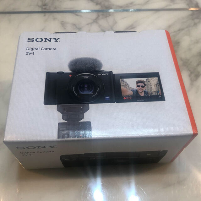 【新品、未開封】SONY  VLOGCAM ZV-1  ソニー