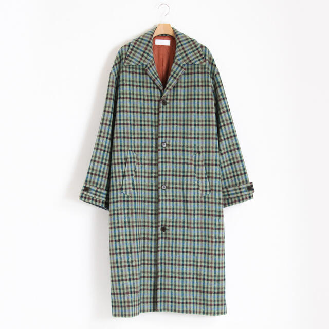 sacai(サカイ)のNEON SIGN 20aw CHILD GUNCLUB CHECK COAT メンズのジャケット/アウター(チェスターコート)の商品写真