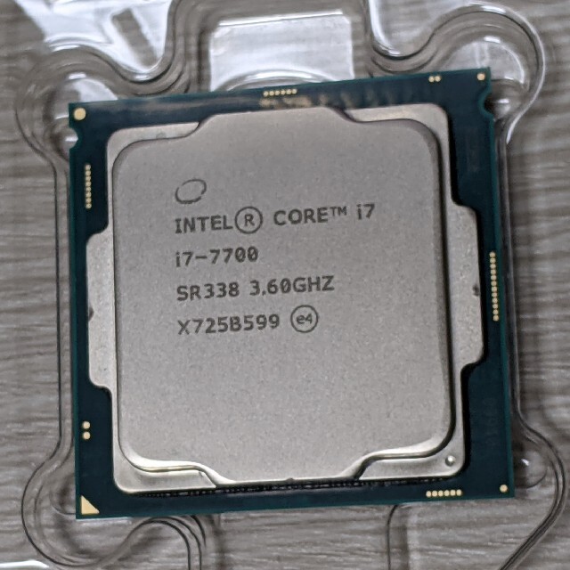 Intel Core i7-7700　ジャンクスマホ/家電/カメラ