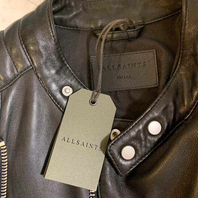 All Saints(オールセインツ)のオールセインツ  LEATHER BIKER キルティングライダースジャケット メンズのジャケット/アウター(ライダースジャケット)の商品写真