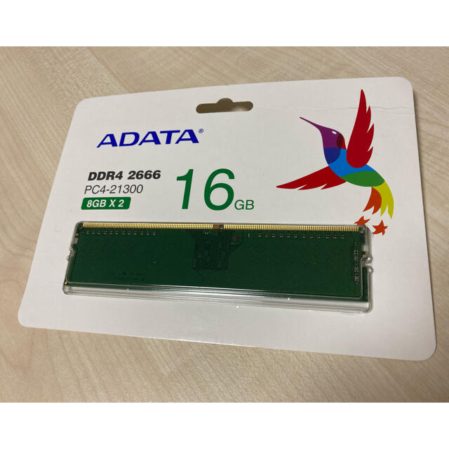 A-DATA  DDR4メモリ 16GB(8GBx2枚組)