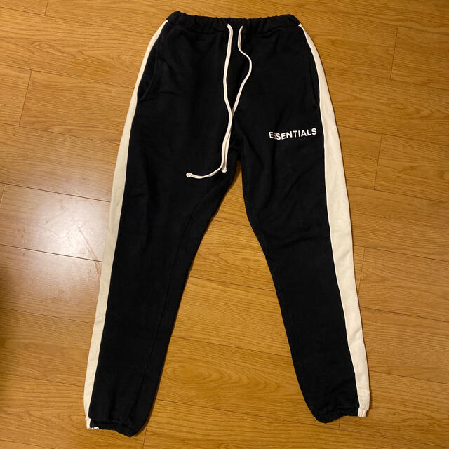 希少XS 黒 fear of god essentials sweatpantsサイズXS