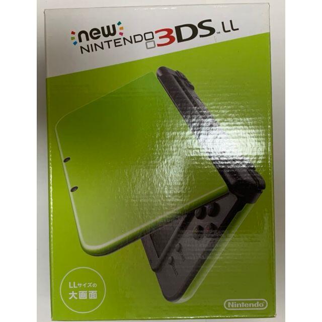 ニンテンドー3DS(ニンテンドー3DS)のらいおん様専用 Newニンテンドー3DS LL ライム×ブラック エンタメ/ホビーのゲームソフト/ゲーム機本体(携帯用ゲーム機本体)の商品写真