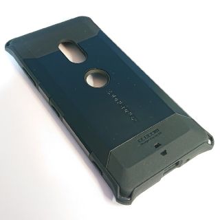 エレコム(ELECOM)のXperia XZ3 ZEROSHOCK 黒色(Androidケース)