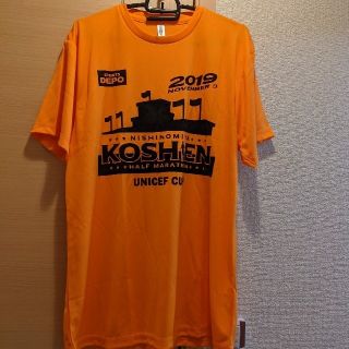 Tシャツ　Lサイズ　未着用　ハーフマラソンノベルティ(Tシャツ/カットソー(半袖/袖なし))