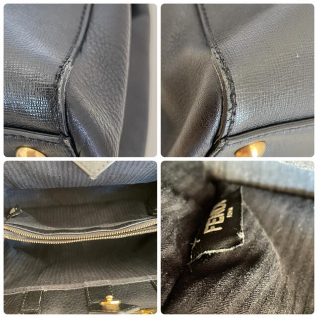 フェンディ FENDI ハンドバッグ プチ トゥージュール ブラック 黒 フェンディ FENDI ハンドバッグ プチ トゥージュール ブラック 黒