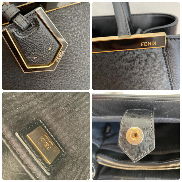フェンディ FENDI ハンドバッグ プチ トゥージュール ブラック 黒 フェンディ FENDI ハンドバッグ プチ トゥージュール ブラック 黒