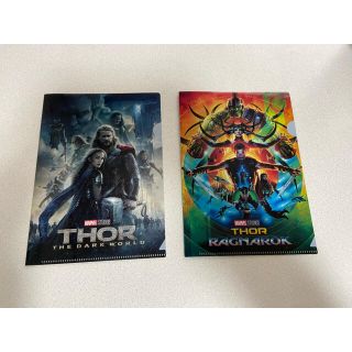 マーベル(MARVEL)のMARVEL 歴代ポスター ミニクリアファイル マイティ・ソー(アメコミ)