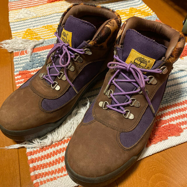 Timberland(ティンバーランド)のティンバーランドシュプリームコラボブーツ　ジャンク メンズの靴/シューズ(ブーツ)の商品写真