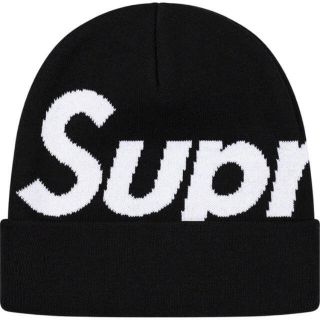 最終値下げ！supreme Big Logo beanie cross box