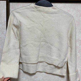 エムケーミッシェルクラン(MK MICHEL KLEIN)の白セーター(ニット/セーター)