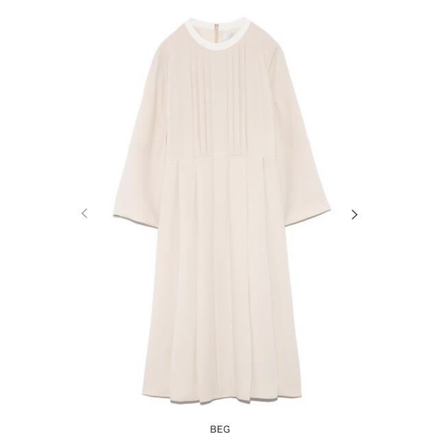 スタイルズ(STYLES) セルフォード バックサテンプリーツ ワンピース
