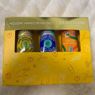 ロクシタン(L'OCCITANE)の未使用　ロクシタン　ホリデーハンド　マンダリン、アールグレイ2本セット(ハンドクリーム)