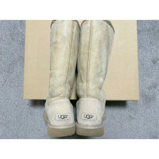 アグ(UGG)のアグ　ロングブーツ　ベージュ　23cm(ブーツ)