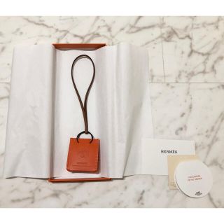 エルメス(Hermes)の専用　新品　HERMES  チャーム　サック・オランジュ(バッグチャーム)