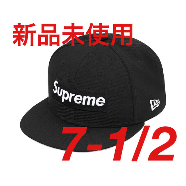 World Famous Box Logo New Era® 黒 7-1/2 - キャップ