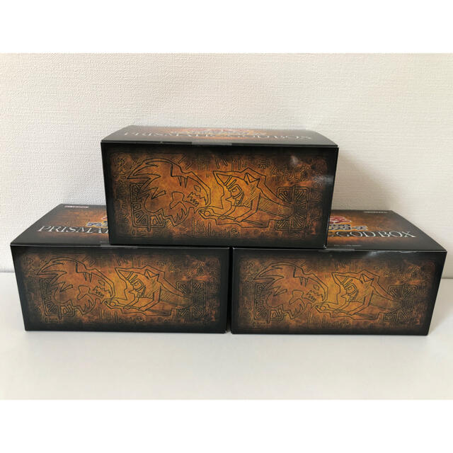 遊戯王　GOD BOX ラー×1 オシリス×1 オベリスク×1 3箱セット