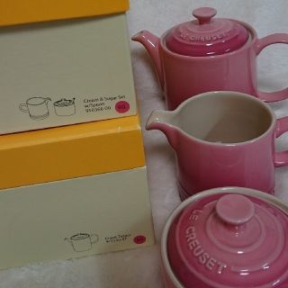 LE CREUSET - ル・クルーゼ ローズクウォーツ ティーポット クリーム ...