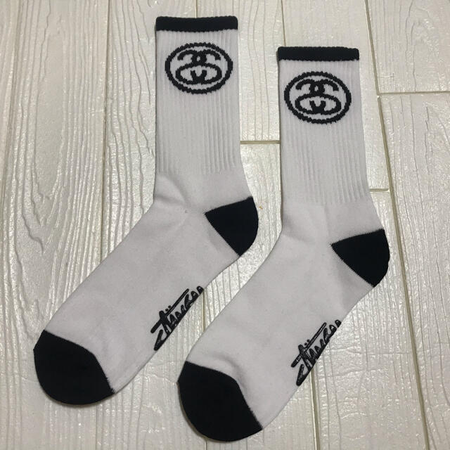 STUSSY(ステューシー)のstussy  ソックス　2足セット メンズのレッグウェア(ソックス)の商品写真