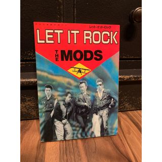 本　THE MODS   LET IT ROCK(ミュージシャン)