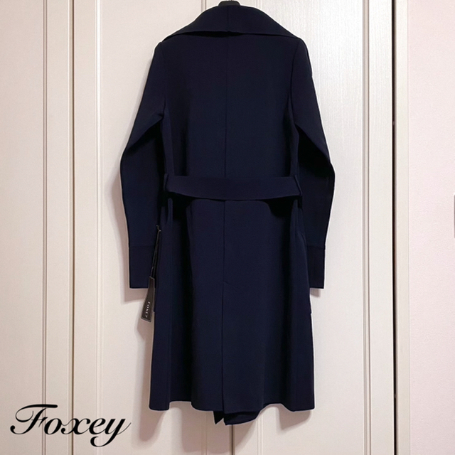 FOXEY(フォクシー)のご専用♡新品タグ付【FOXEY】2020年KnitCoatMorningMist レディースのジャケット/アウター(ニットコート)の商品写真