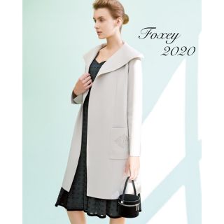 フォクシー(FOXEY)のご専用♡新品タグ付【FOXEY】2020年KnitCoatMorningMist(ニットコート)