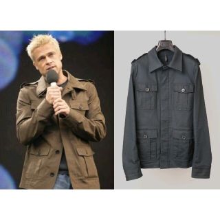 正規品 05ss Dior homme サファリジャケット M65 黒 46