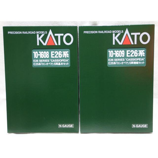 KATO/カトー 10-1608＆1609 E26系カシオペア 基本+増結12両