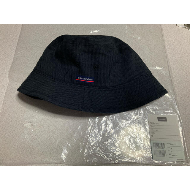 descendant BUCKET CHECK HAT バケット ハット 黒 メンズの帽子(ハット)の商品写真