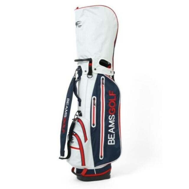 BEAMS GOLF / new スタンド キャディバッグ 4□ホワイト BEAMS GOLF / new スタンド キャディバッグ 4□ホワイト