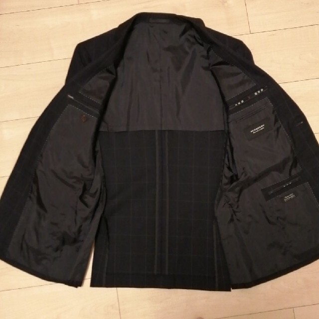 レア 美品】バーバリーチェック折柄スーツ 36R BURBERRY スーツ レア 美品】バーバリーチェック折柄スーツ 36R BURBERRY スーツ