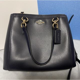 COACH - コーチ ショルダーバッグ ネイビーの通販 by garage sale