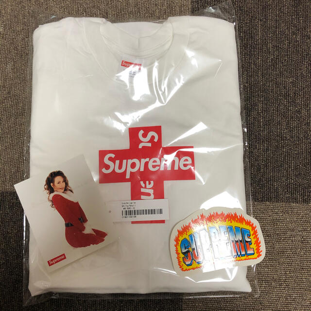 Supreme Cross Box Logo Tee White