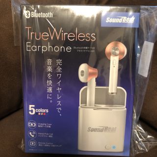 ★値下げ中★【新品】Bluetooth対応　ワイヤレスイヤフォン／ブラック(ヘッドフォン/イヤフォン)