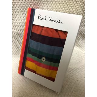 ポールスミス(Paul Smith)の新品 ポールスミス トランクスパンツ M アンダーウェア ボーダー オレンジ(トランクス)