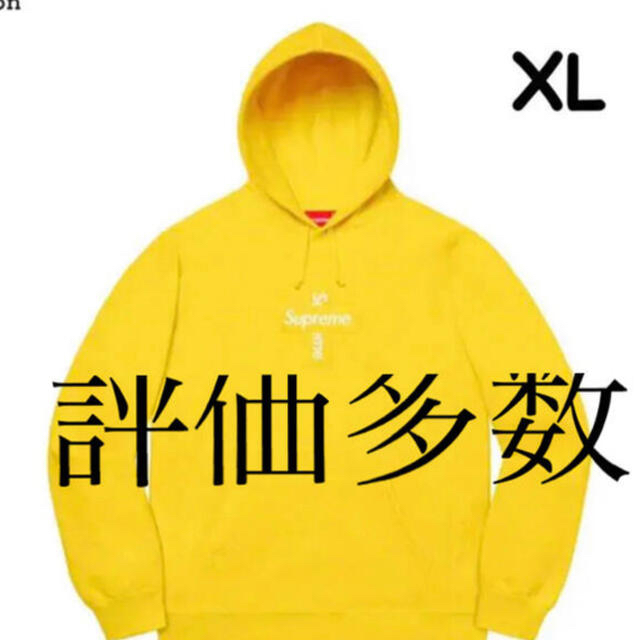 Supreme Cross Box Logo Hooded Sweatshirt パーカー