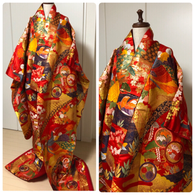 とっておきし新春福袋 色打掛 花嫁衣装 着物