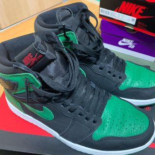 ナイキ(NIKE)のAIR JORDAN1 RETRO HIGH OG Pine Green(スニーカー)