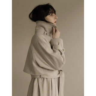 oversize wool trench coat オートミール(ロングコート)