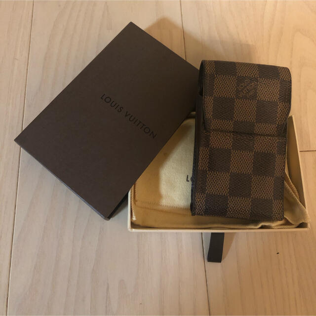 LOUIS VUITTON(ルイヴィトン)のルイヴィトン　ダミエ　シガレットケース メンズのファッション小物(タバコグッズ)の商品写真