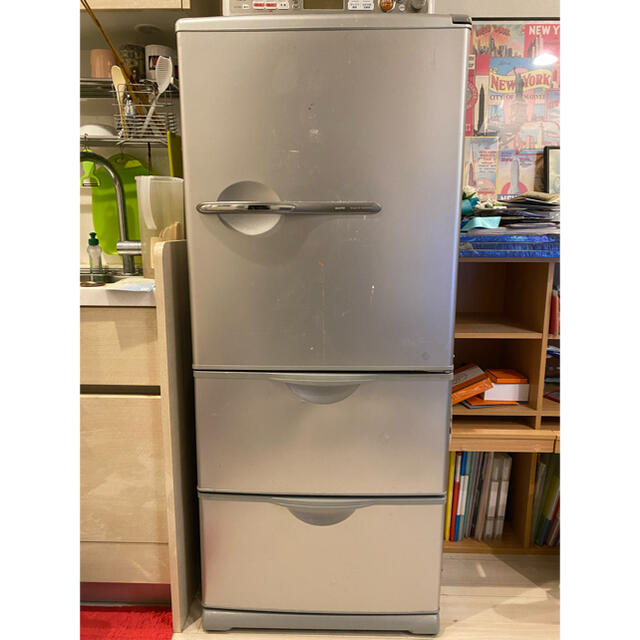 サンヨー SANYO 冷蔵庫 ファミリー 2009年製 3ドア 255L シルバー