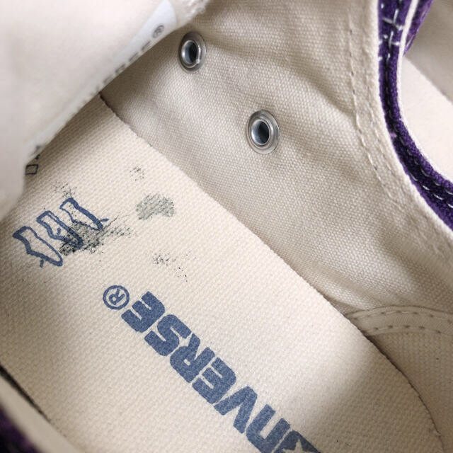 CONVERSE(コンバース)の【美品】CONVERSE AllStar v-3 ox  purple パープル レディースの靴/シューズ(スニーカー)の商品写真