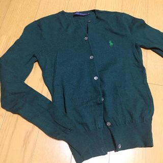 ポロラルフローレン(POLO RALPH LAUREN)のラルフローレン カーディガン 緑 (カーディガン)