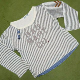 ラグマート(RAG MART)の【used】Rag Mart ボーダーロンT 90cm(Tシャツ/カットソー)