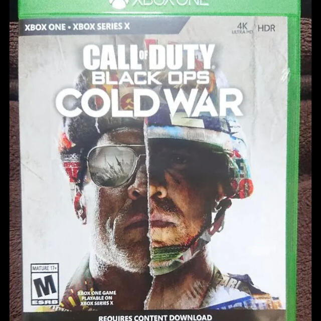 Xbox(エックスボックス)のXbox call of duty cold war  エンタメ/ホビーのゲームソフト/ゲーム機本体(家庭用ゲームソフト)の商品写真