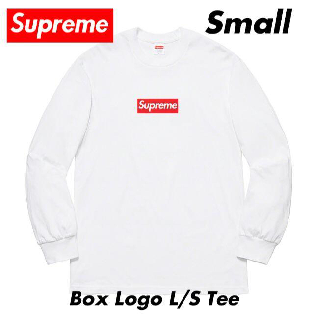 White白サイズSupreme Box Logo L/S Tee White S 国内正規品