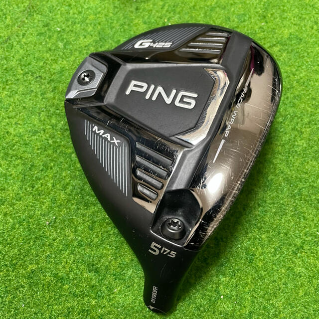 PING(ピン)の【中古ファーストロット】ピンG425 MAX 5W 17.5° ヘッド 日本仕様 スポーツ/アウトドアのゴルフ(クラブ)の商品写真